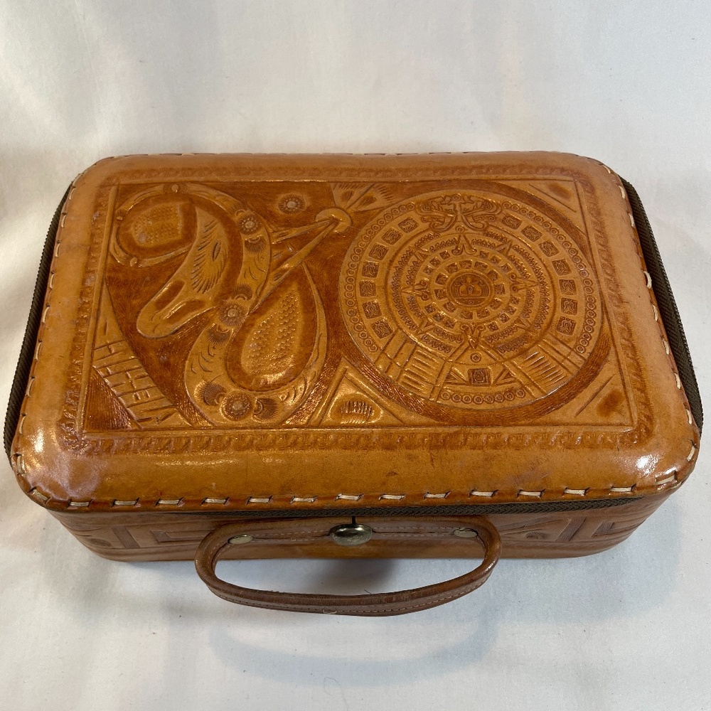 Vintage Western Cosmetics bag